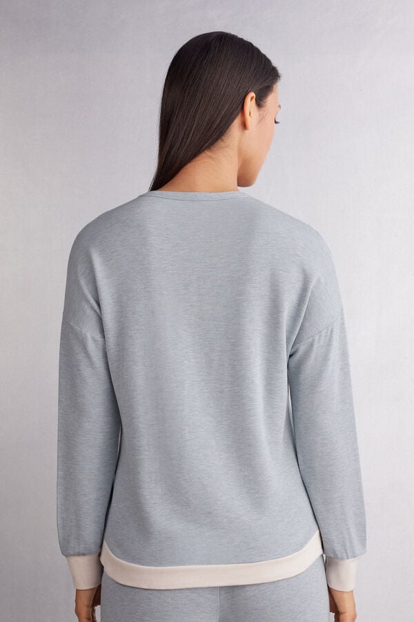 Intimissimi Camiseta Manga Larga Modal Con Lana Cold Winter Night