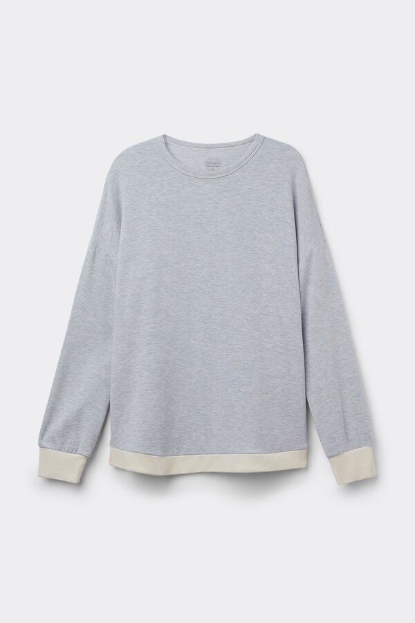 Intimissimi Camiseta Manga Larga Modal Con Lana Cold Winter Night