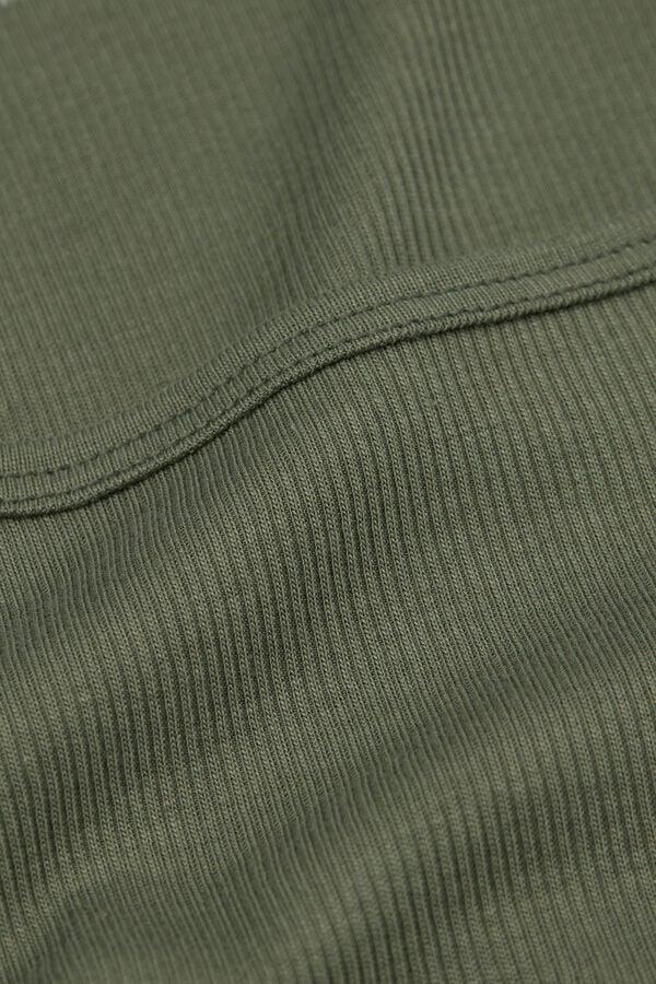 Intimissimi Camiseta Sin Mangas De Hombre En Algodón Superior Con Canalé