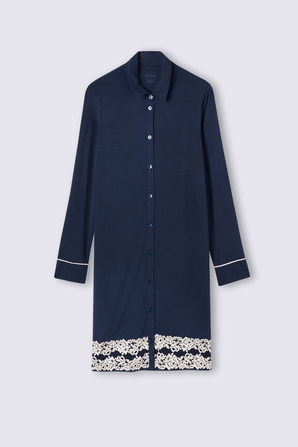 Intimissimi Camisón Con Abertura Frontal Pretty Flower