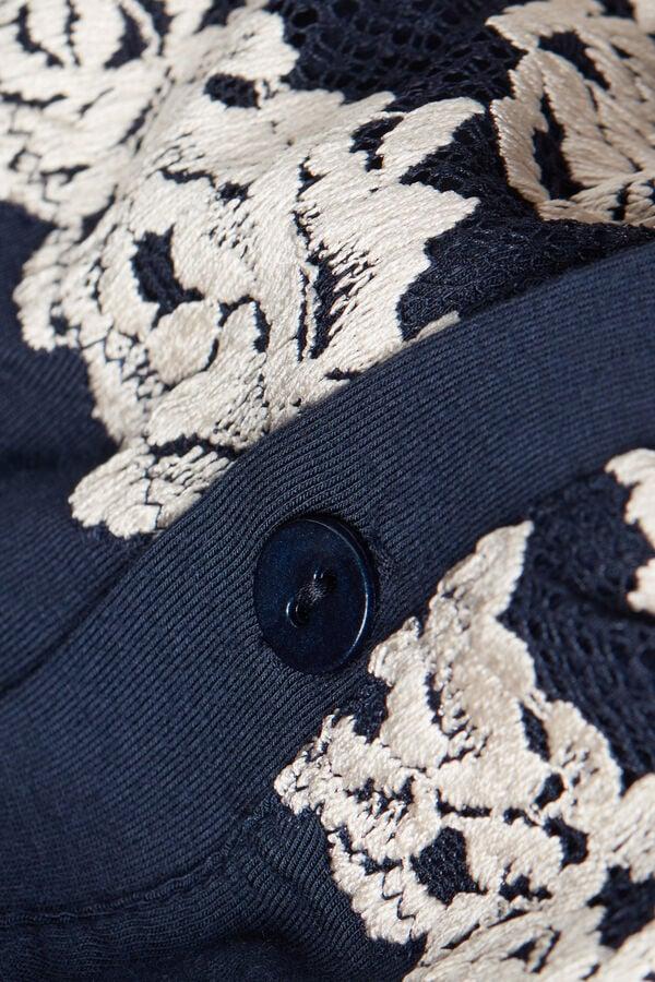 Intimissimi Camisón Con Abertura Frontal Pretty Flower