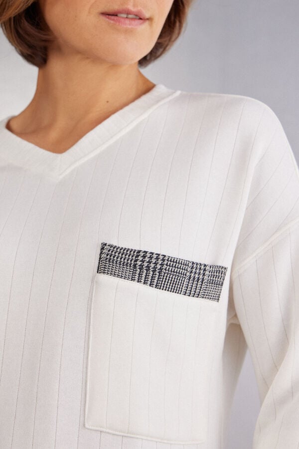 Intimissimi Camisón con Cuello de Pico Royal Elegance