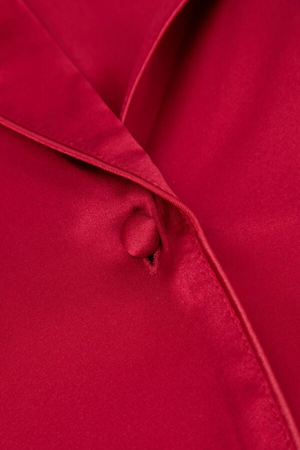 Intimissimi Chaqueta Corte Masculino De Raso De Seda