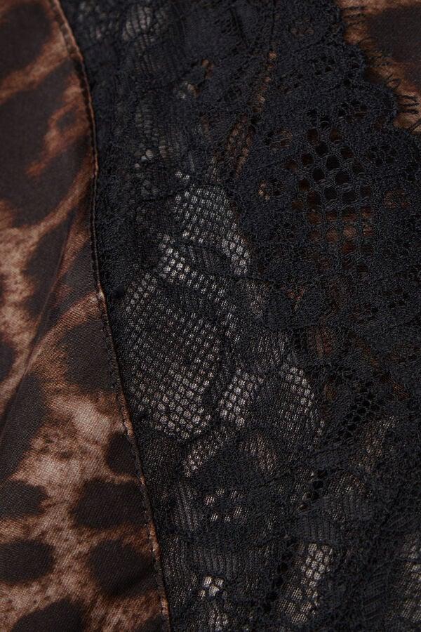 Intimissimi Combinación De Raso De Viscosa Luxurious Leopard