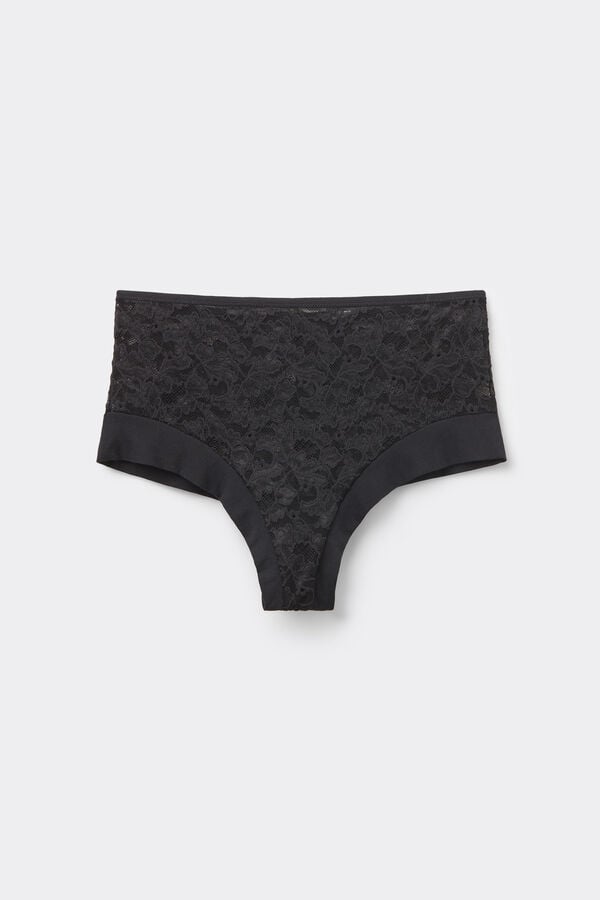Intimissimi Culotte Brasileño De Talle Alto De Encaje Delicate Pieces