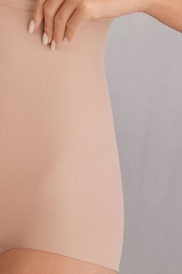 Intimissimi Culotte de Talle Alto de Algodón Light Shaping