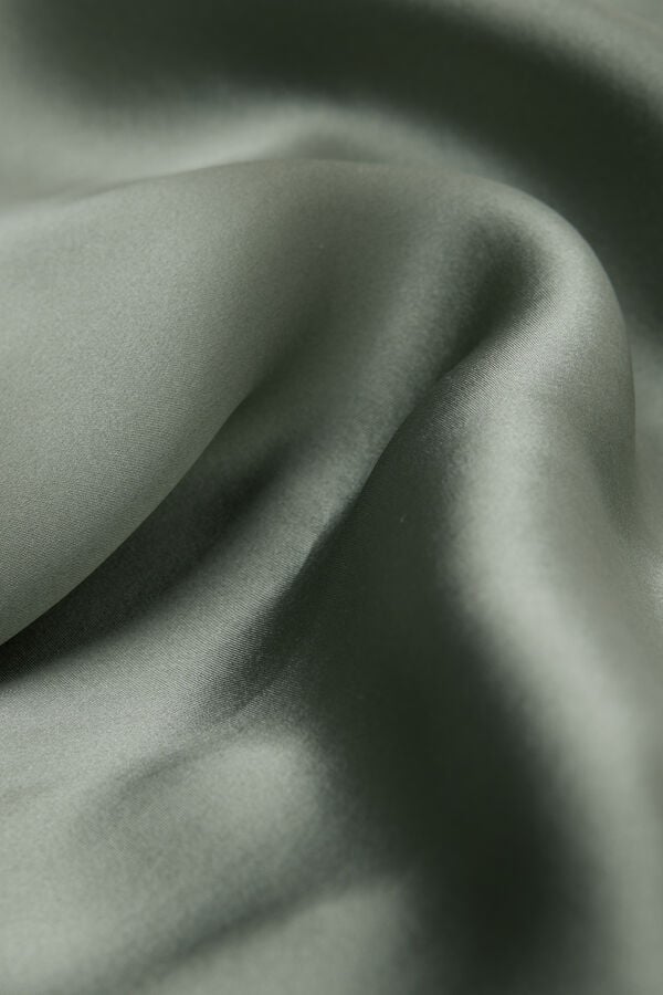 Intimissimi Enagua De Seda Y Aplicaciones De Encaje