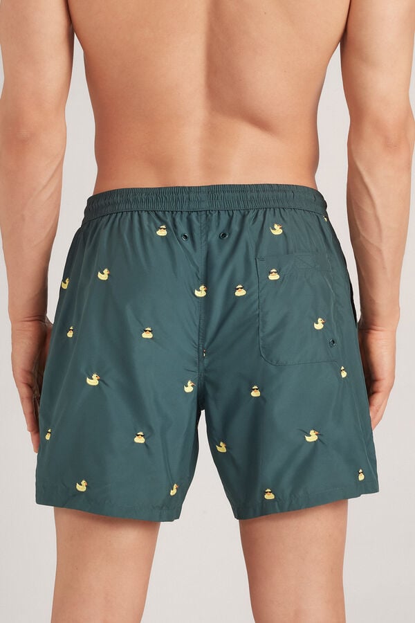 Intimissimi Bañador Bóxer con Bordado de Patitos