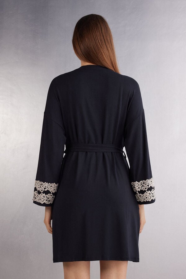 Intimissimi Bata De Modal Pretty Flowers