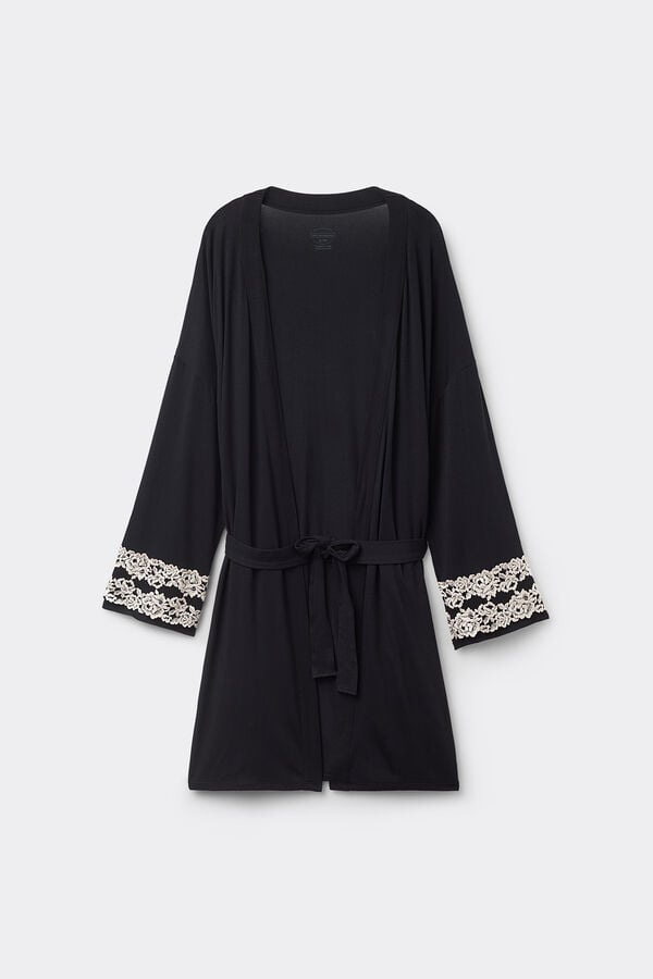 Intimissimi Bata De Modal Pretty Flowers