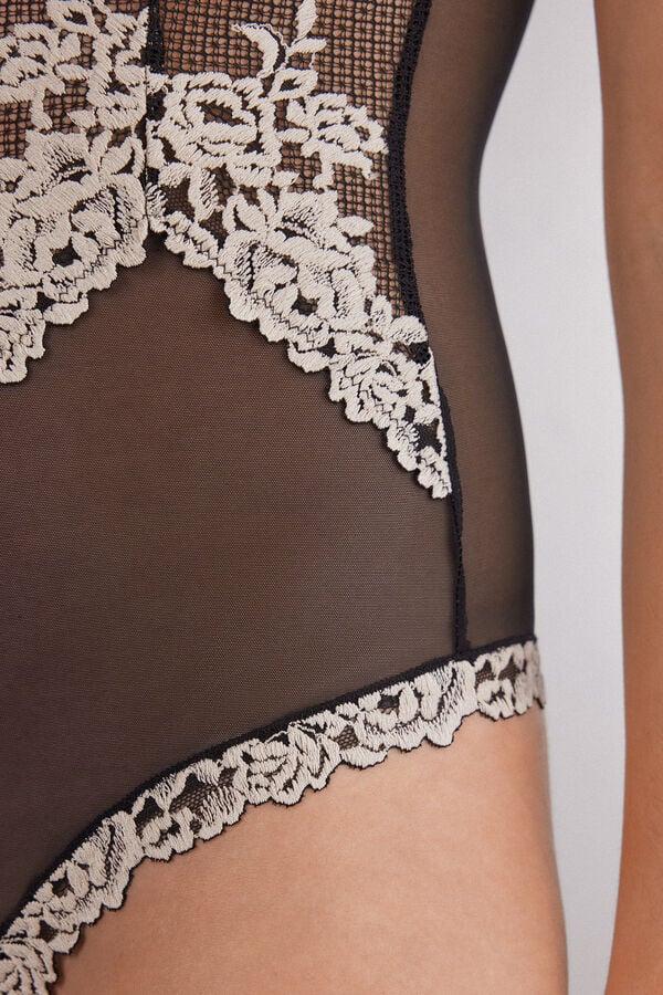 Intimissimi Body de Tul y Encaje Pretty Flowers