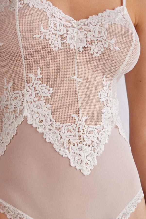 Intimissimi Body de Tul y Encaje Pretty Flowers