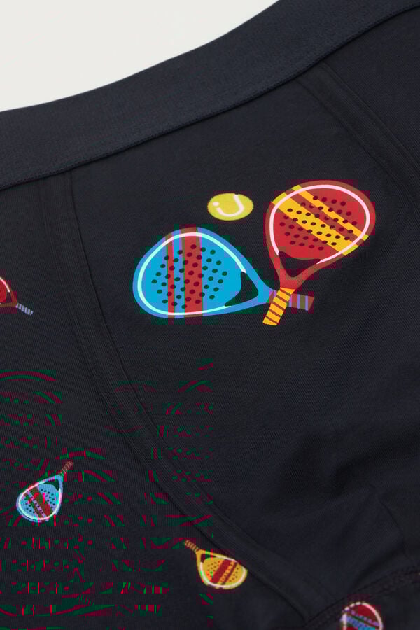 Intimissimi Bóxer Algodón Superior Estampado Pádel