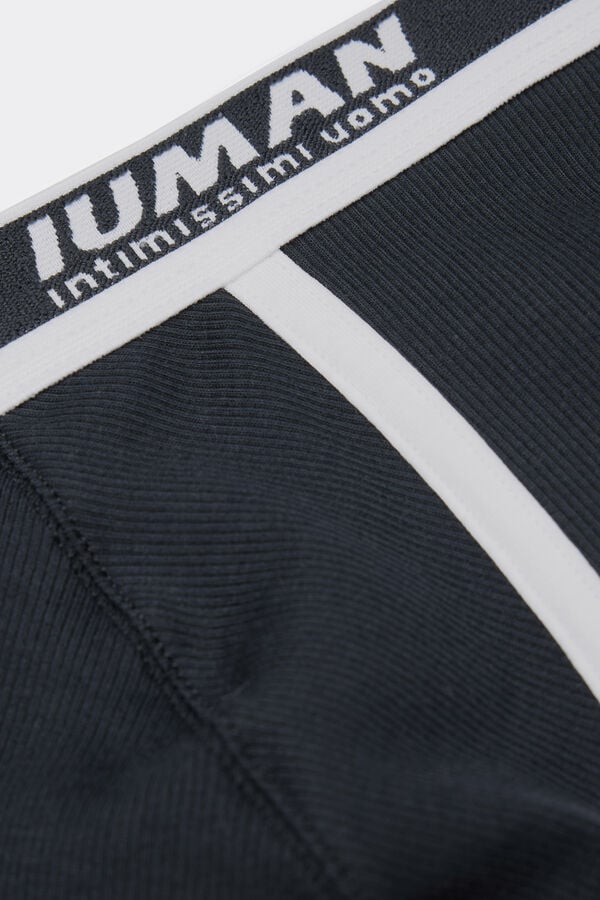 Intimissimi Bóxer De Algodón Superior De Canalé