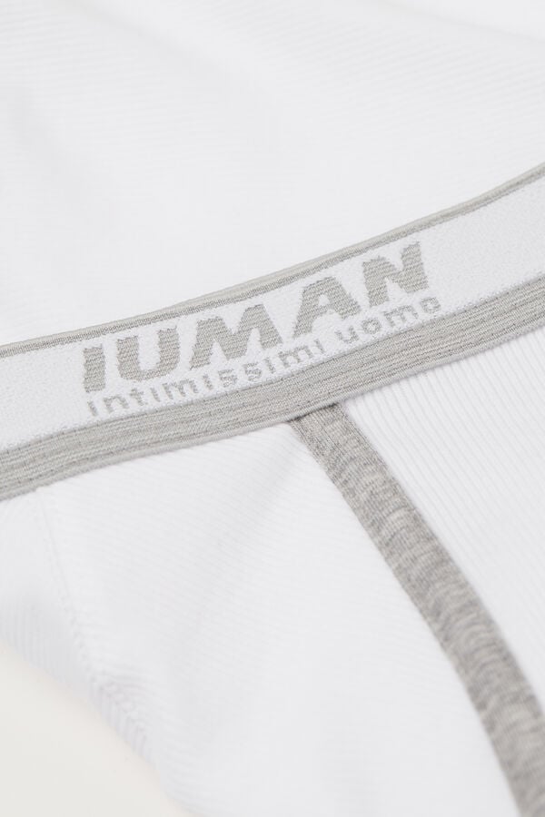 Intimissimi Bóxer De Algodón Superior De Canalé