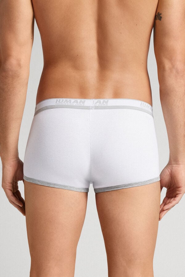 Intimissimi Bóxer de Algodón Superior de Canalé