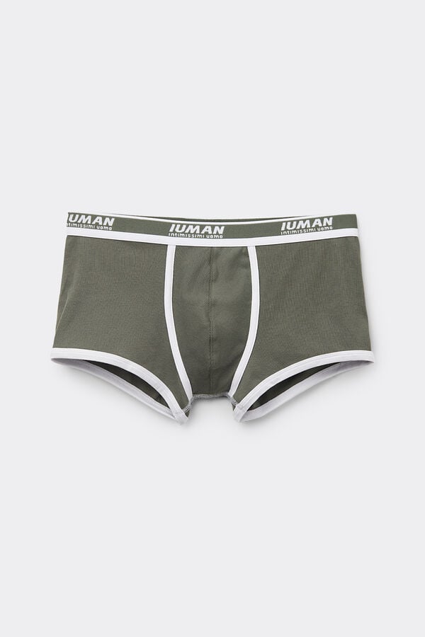 Intimissimi Bóxer de Algodón Superior de Canalé