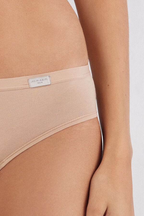 Intimissimi Braga ancha de algodón de talle medio
