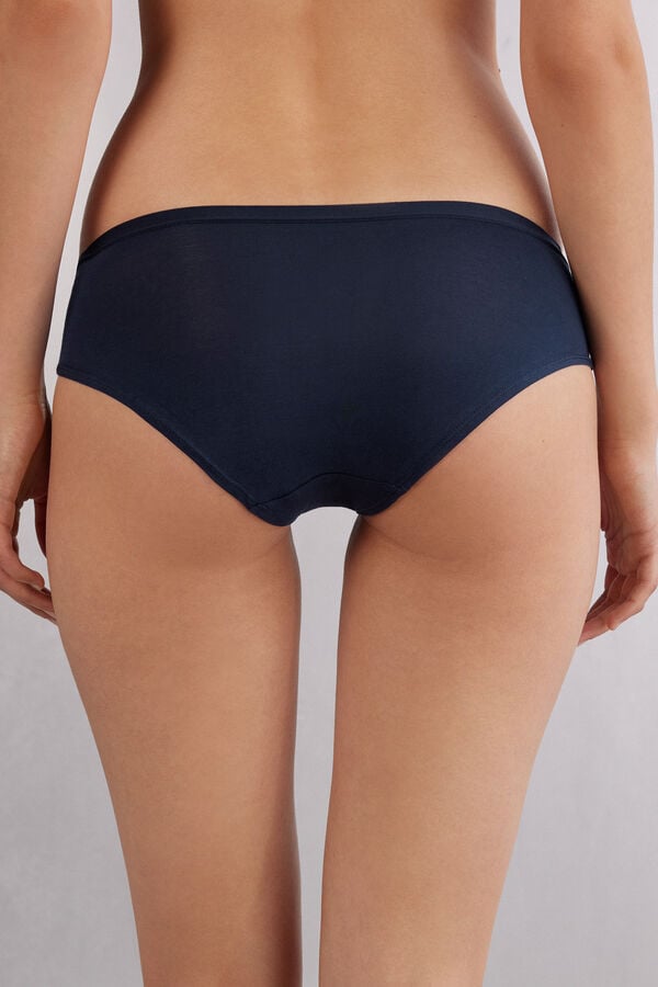 Intimissimi Braga Ancha De Algodón De Talle Medio