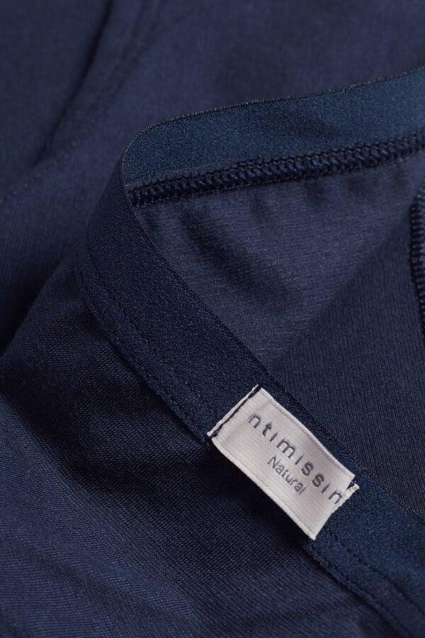 Intimissimi Braga Ancha De Algodón De Talle Medio