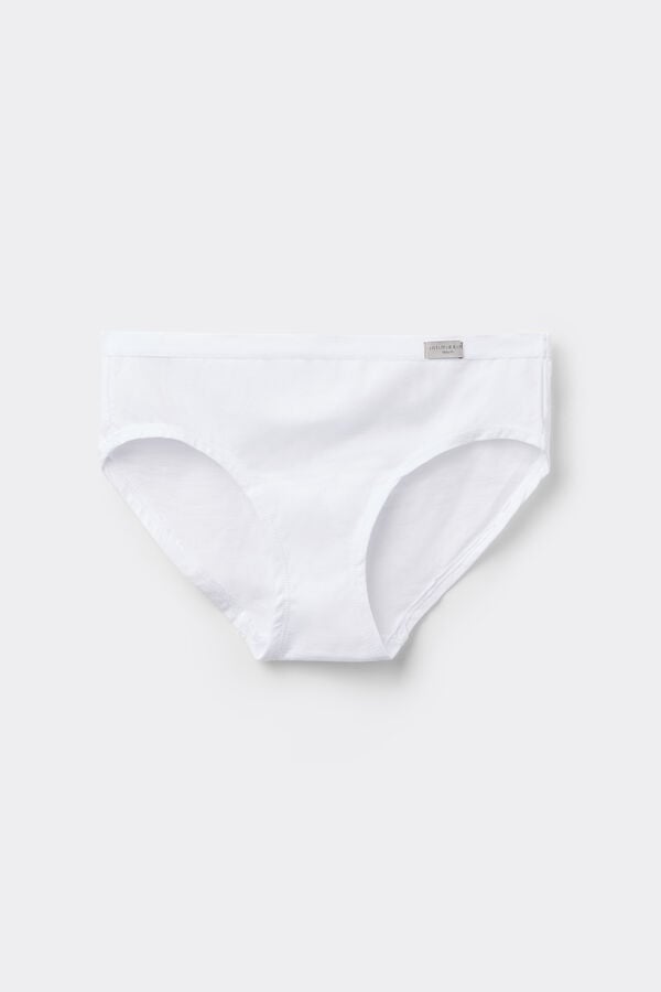 Intimissimi Braga Ancha De Algodón De Talle Medio
