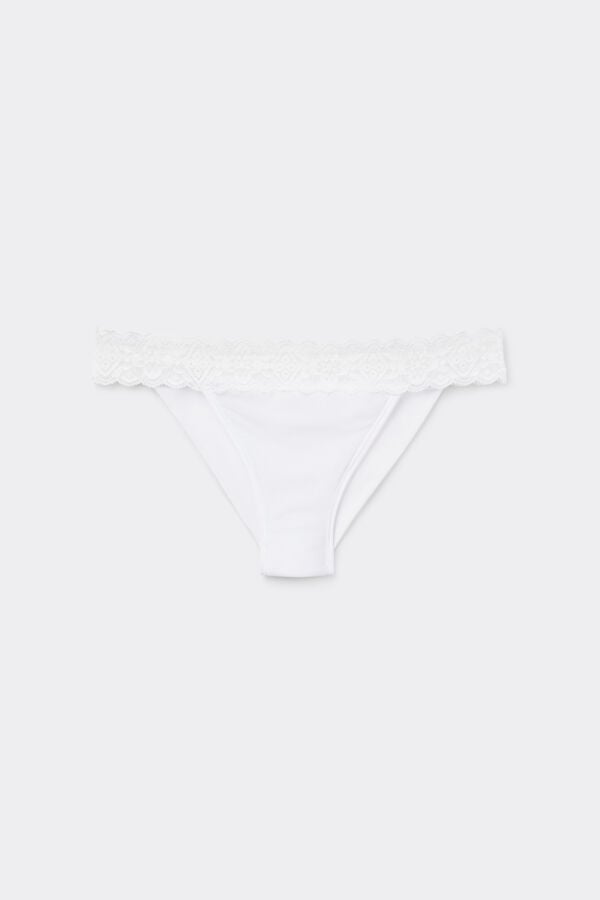 Intimissimi Braga Brasileña De Encaje Y Microfibra