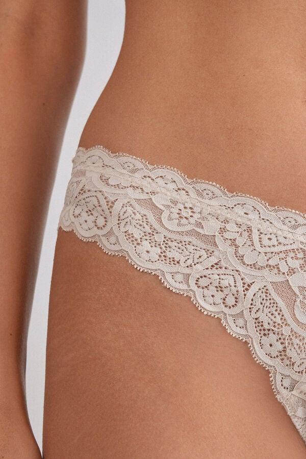 Intimissimi Brasileña de Encaje Estilo Años 80