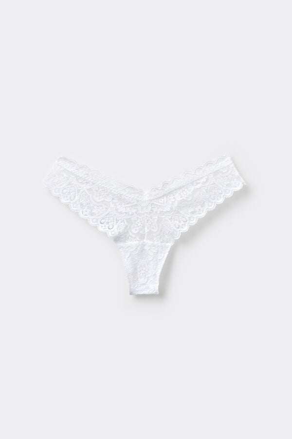 Intimissimi Brasileña De Encaje Estilo Años 80