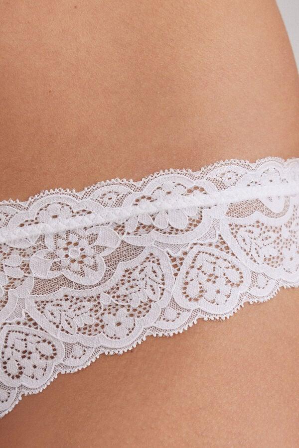 Intimissimi Brasileña de Encaje Estilo Años 80