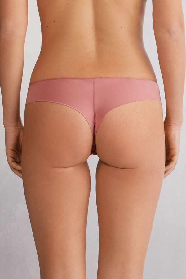 Intimissimi Brasileña De Encaje Y Microfibra