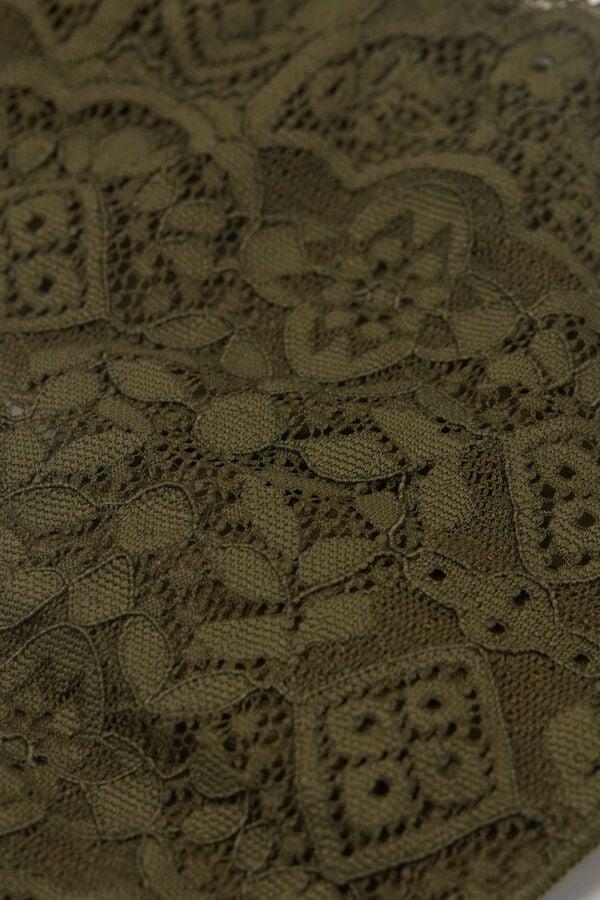 Intimissimi Brasileña De Encaje Y Microfibra