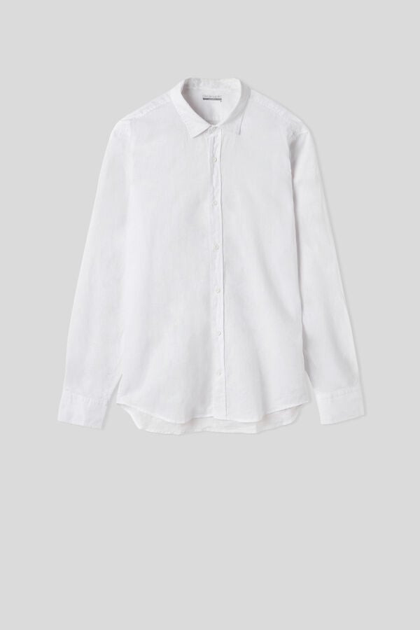 Intimissimi Camisa De Lino Y Algodón