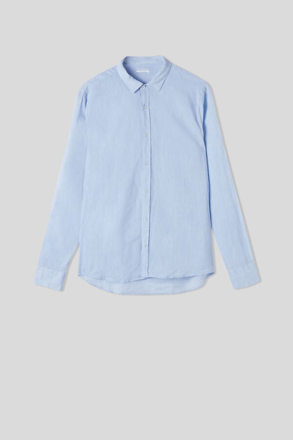 Intimissimi Camisa De Lino Y Algodón