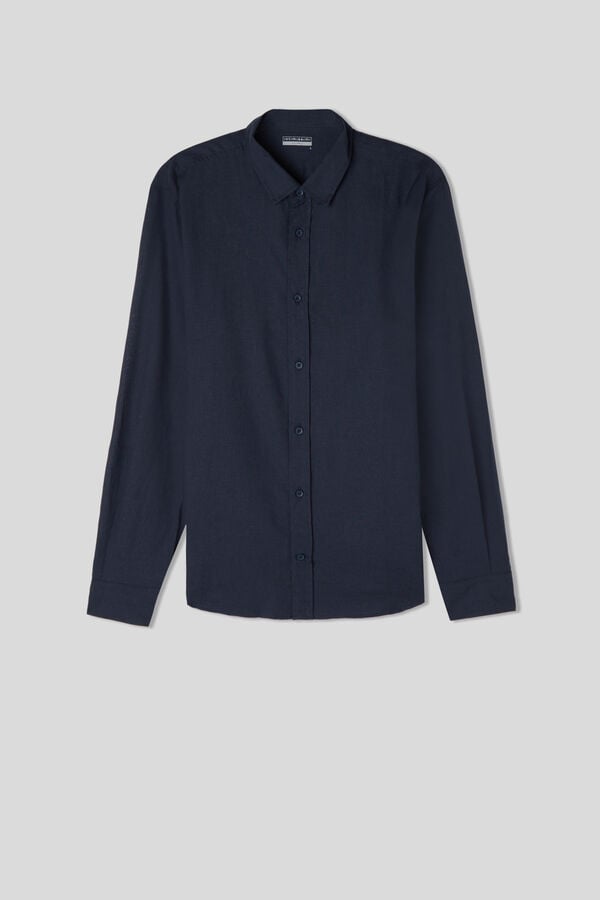 Intimissimi Camisa De Lino Y Algodón