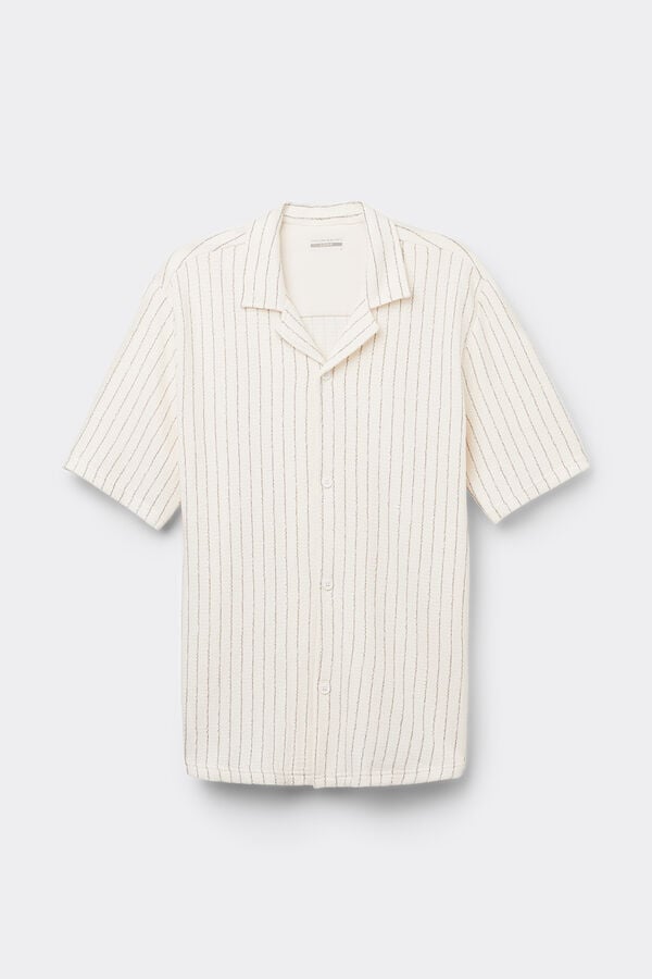 Intimissimi Camisa De Manga Corta Bolos De Rayas