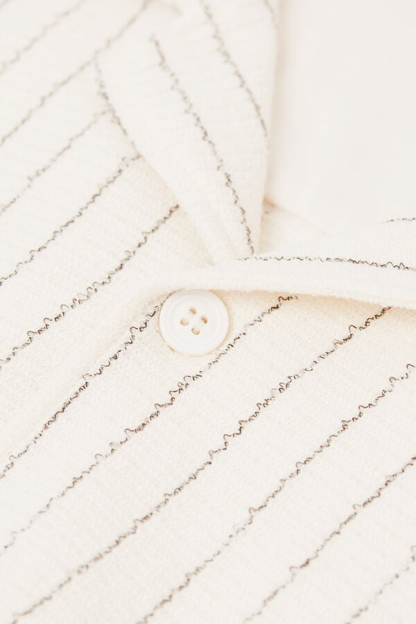 Intimissimi Camisa De Manga Corta Bolos De Rayas