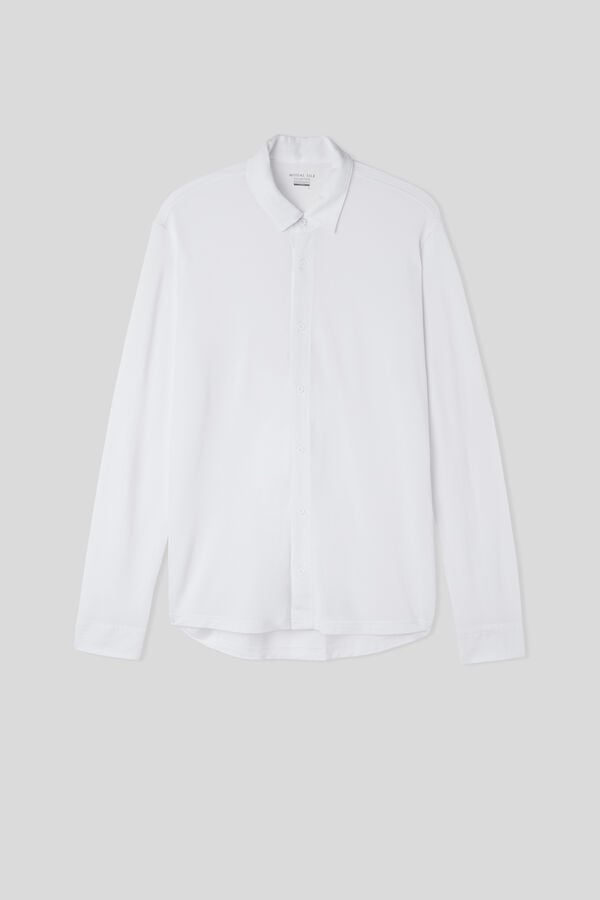 Intimissimi Camisa De Piqué De Modal Y Seda