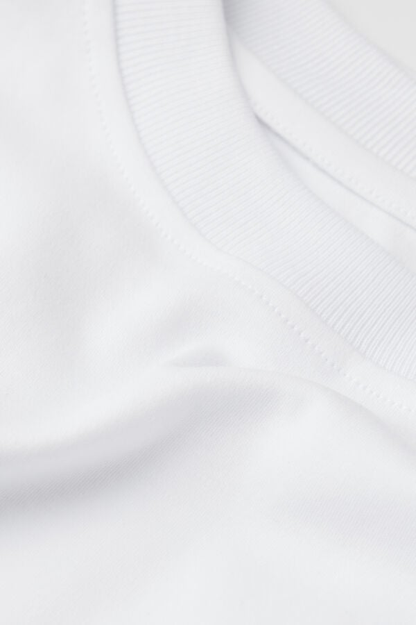 Intimissimi Camiseta Amplia De Algodón Interlock