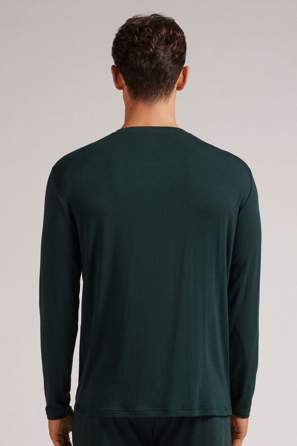 Intimissimi Camiseta de Manga Larga Soft Silk