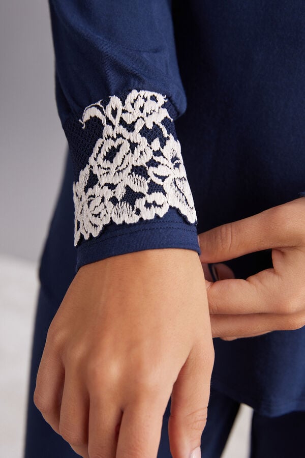 Intimissimi Camiseta de Modal Pretty Flowers