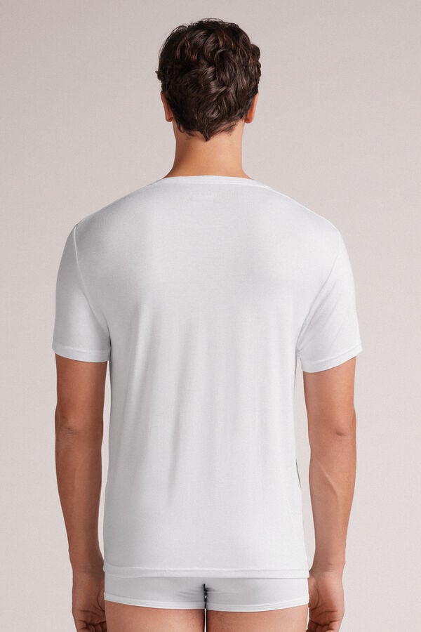 Intimissimi Camiseta de Modal y Seda