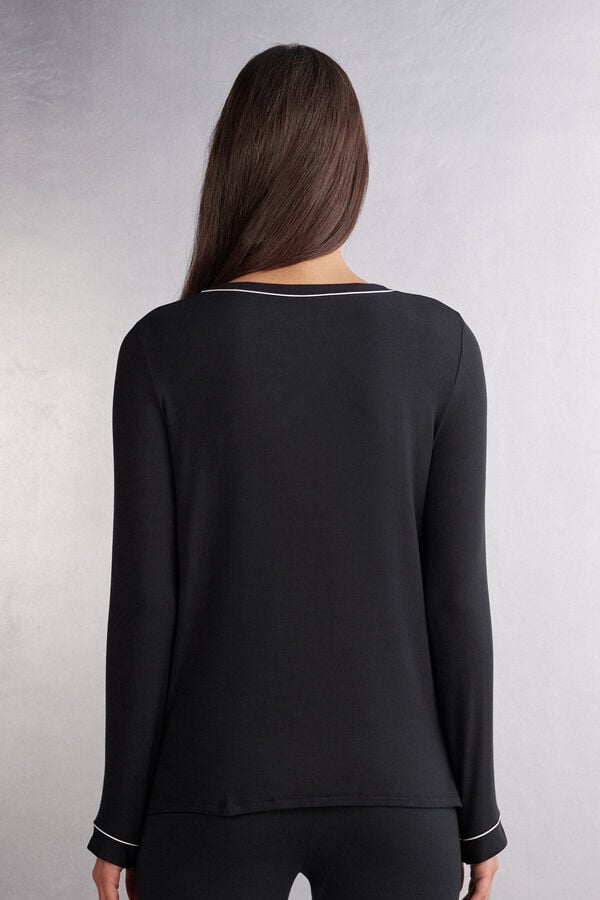 Intimissimi Camiseta Manga Larga De Modal