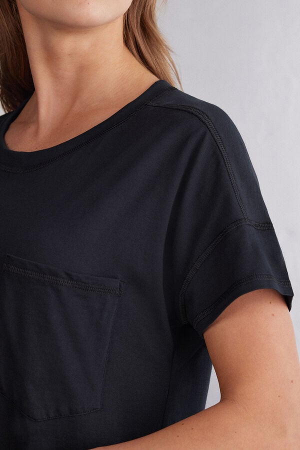 Intimissimi Camisón de Algodón Ultrafresh