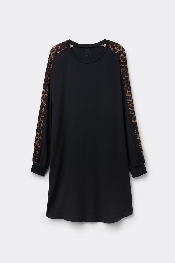 Intimissimi Camisón De Modal Luxurious Leopard