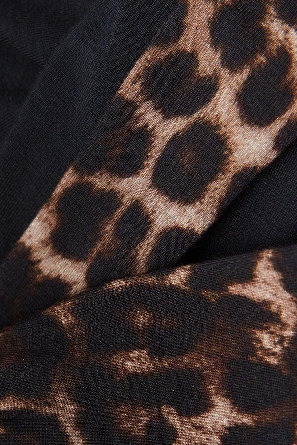 Intimissimi Camisón De Modal Luxurious Leopard