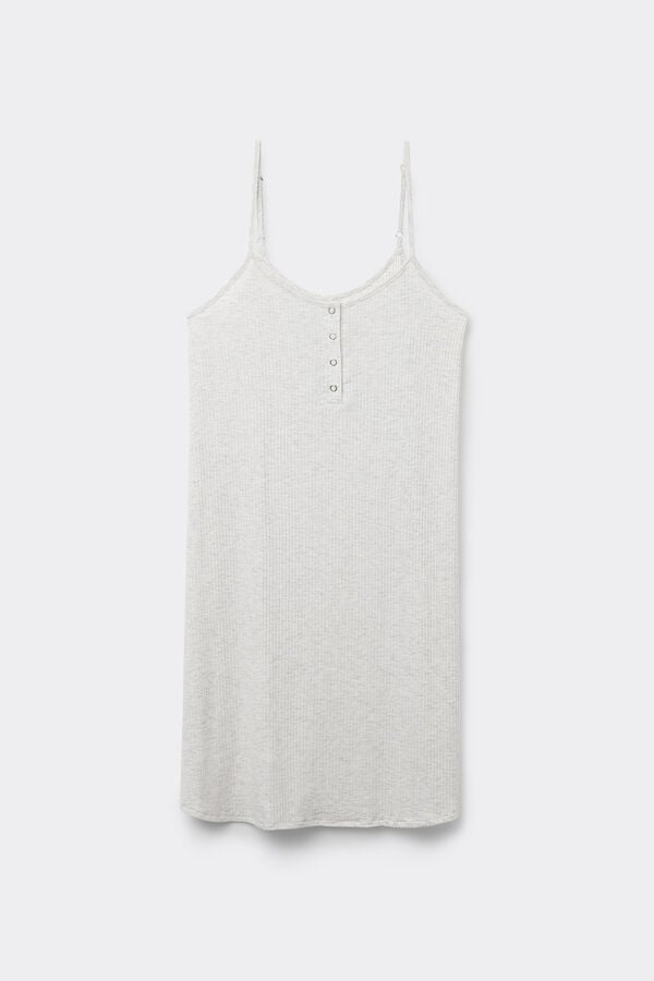 Intimissimi Camisón De Tirantes Finos Chic Comfort