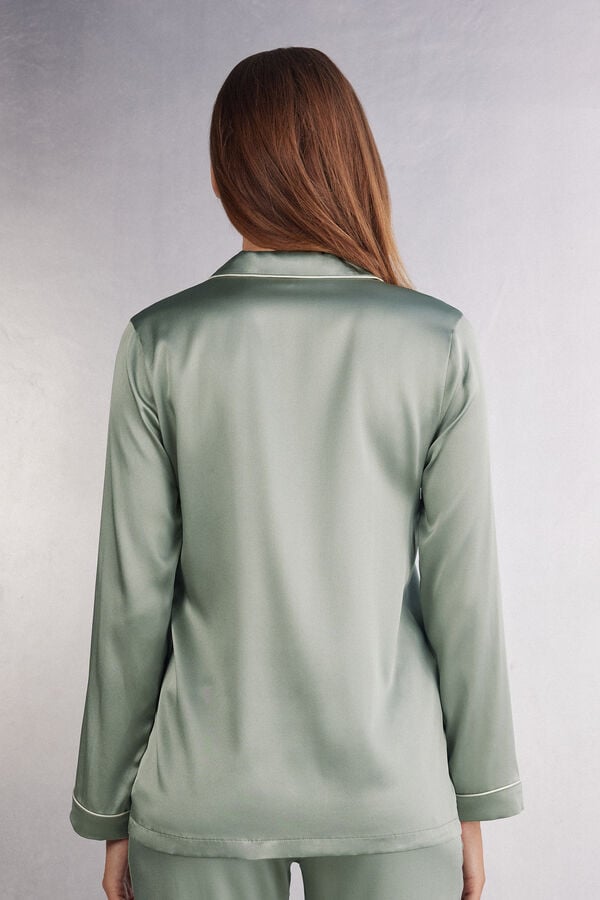 Intimissimi Chaqueta De Seda De Corte Masculino