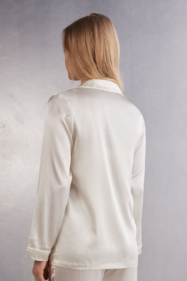 Intimissimi Chaqueta De Seda De Corte Masculino