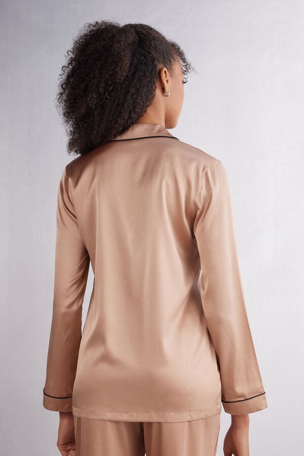 Intimissimi Chaqueta De Seda De Corte Masculino