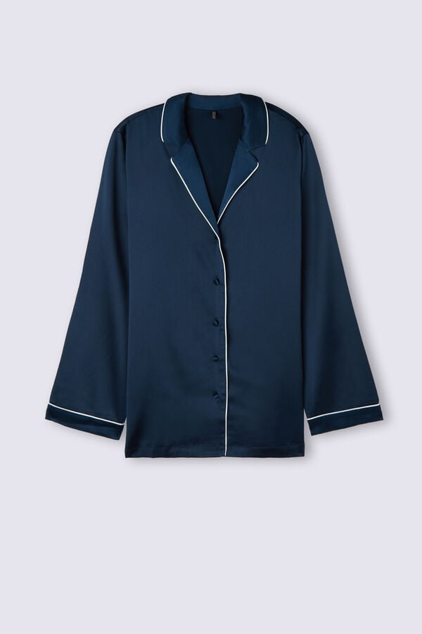 Intimissimi Chaqueta De Seda De Corte Masculino